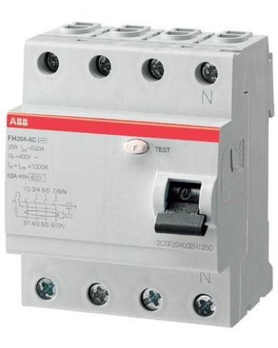 FH204 AC-40/0,03 (2CSF204004R1400). Выключатель дифференциального тока (УЗО). ABB в Ессентуках