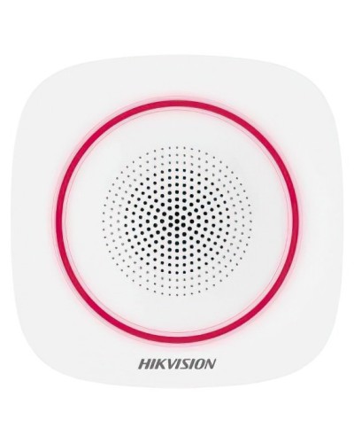 DS-PS1-II-WE(RU) Red Indicator. Оповещатель свето-звуковой радиоканальный. AX PRO Hikvision в Ессентуках