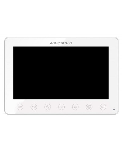 AT-VD751C/M/SD WH. Монитор домофона цветной с функцией «свободные руки». AccordTec в Ессентуках