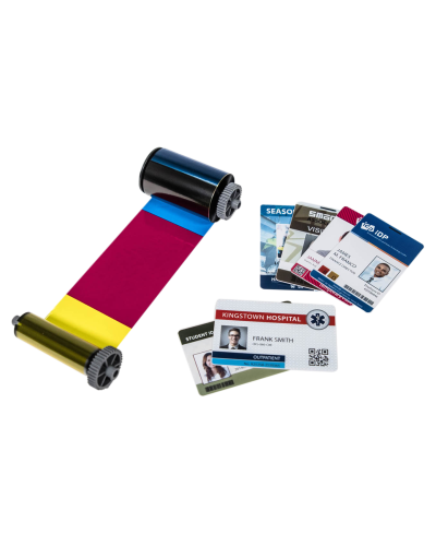 ASOL-YMCKO250. Лента полноцветная с черной панелью и оверлеем (YMCKO) с чистящим роликом. Advent SOLID в Ессентуках