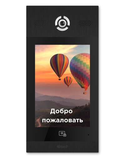 AA-14FB BLACK. Вызывная панель подъездного IP-домофона. BAS-IP в Ессентуках
