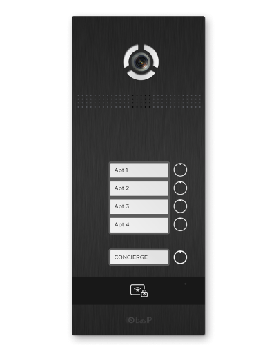 BI-04FB BLACK. Вызывная панель IP-домофона. BAS-IP в Ессентуках