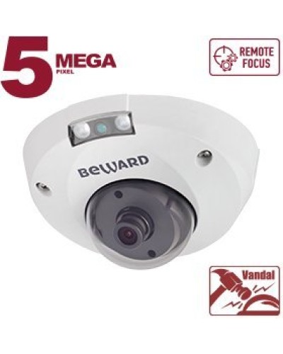 B5320DMR (2.8мм). Видеокамера IP купольная. Beward в Ессентуках