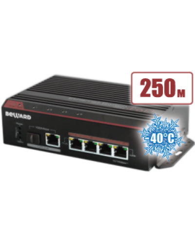 STP-411HP. Коммутатор 4-портовый. Beward в Ессентуках