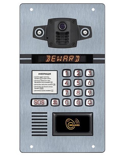 DKS15105. Вызывная панель подъездного IP-домофона. Beward в Ессентуках