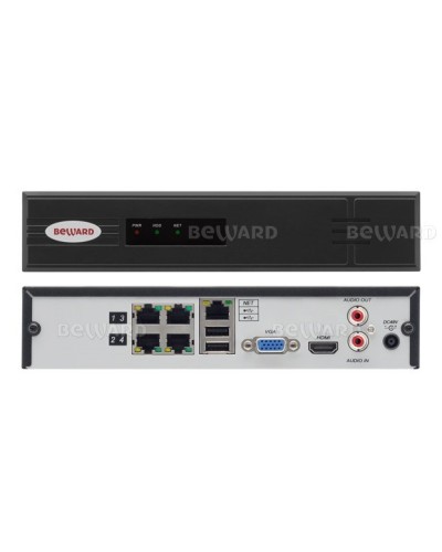BK0104H2-P4. IP-видеорегистратор 4-канальный. Beward в Ессентуках