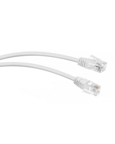 PC-TEL-RJ12-10m (7892c), белый. Патч-корд медный. CABEUS в Ессентуках