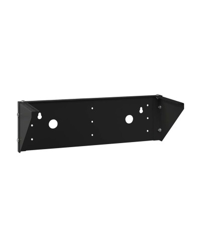 NC-3U-V-BK (12025c). Кронштейн настенный вертикальный 19 3U, цвет черный. CABEUS в Ессентуках