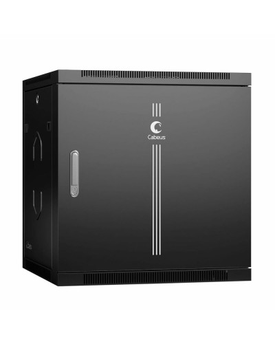 SH-05F-12U60/60m-R-BK (10744c). Шкаф телекоммуникационный 19 настенный 12U. CABEUS в Ессентуках