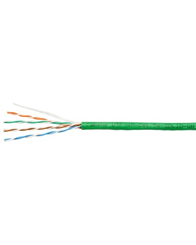 UTP-4P-Cat.5e-SOLID-LSLTx-GN (10990c). Кабель «витая пара» (LAN) для структурированных систем связи. CABEUS в Ессентуках