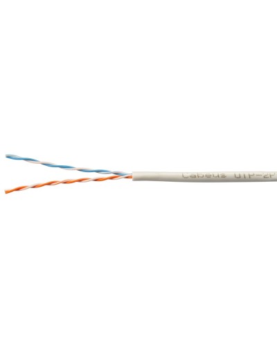 UTP-2P-Cat.5e-SOLID-GY-LIGHT-100 (11078c-5). Кабель «витая пара» (LAN) для структурированных систем связи. CABEUS в Ессентуках