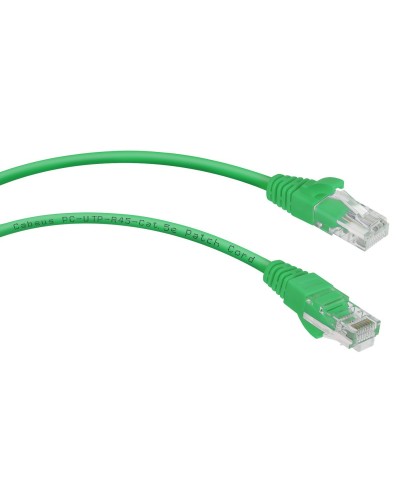 PC-UTP-RJ45-Cat.5e-5m-GN (7457c), зелёный. Патч-корд медный. CABEUS в Ессентуках