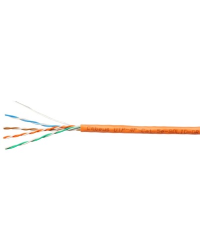 UTP-4P-Cat.5e-SOLID-OR-100 (7253c-5). Кабель «витая пара» (LAN) для структурированных систем связи. CABEUS в Ессентуках