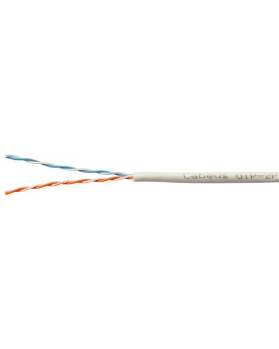 UTP-2P-Cat.5e-SOLID-LSZH-GY-100 (11063c-5). Кабель «витая пара» (LAN) для структурированных систем связи. CABEUS в Ессентуках