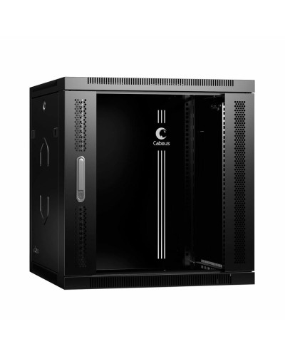 SH-05F-12U60/60-R-BK (10743c). Шкаф телекоммуникационный 19 настенный 12U. CABEUS в Ессентуках