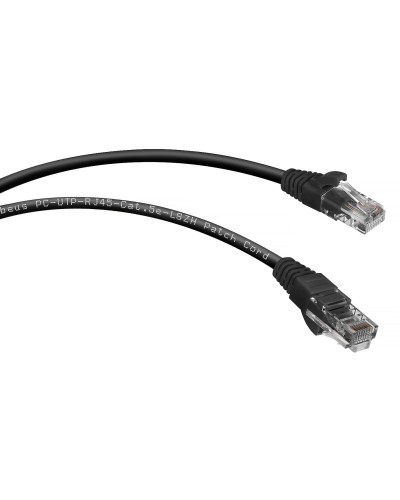 PC-UTP-RJ45-Cat.5e-2m-BK-LSZH (9539c), чёрный. Патч-корд медный. CABEUS в Ессентуках