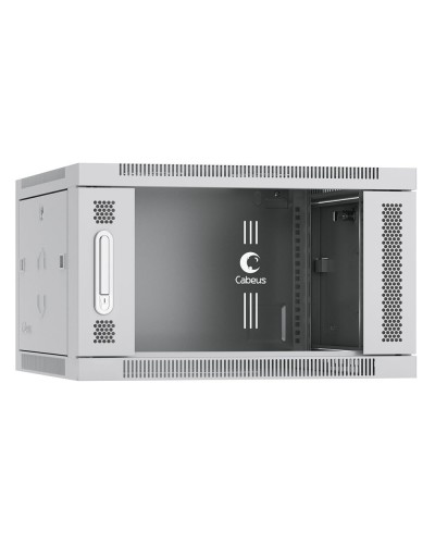 SH-05F-6U60/45 (7058c). Шкаф телекоммуникационный 19 настенный 6U. CABEUS в Ессентуках
