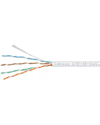 UTP-4P-Cat.5e-SOLID-LSZH-GY (9776c). Кабель «витая пара» (LAN) для структурированных систем связи. CABEUS в Ессентуках