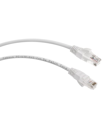 PC-UTP-RJ45-Cat.6-0.5m-LSZH (8876c), серый. Патч-корд медный. CABEUS в Ессентуках