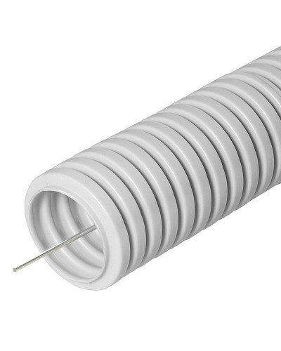 FCPL-20-PVC-100-1-GY (11228c): Труба гофрированная гибкая, лёгкая с протяжкой в Ессентуках