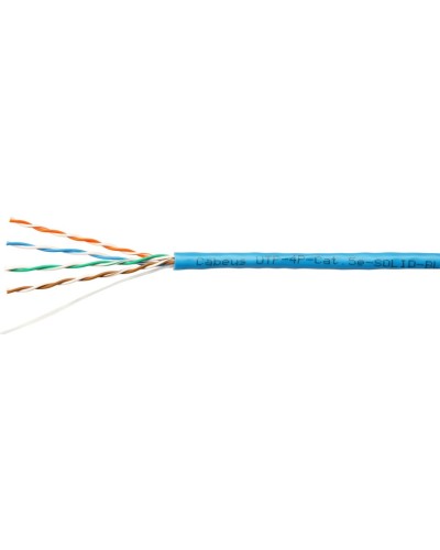 UTP-4P-Cat.5e-SOLID-BL-100 (7248c-5). Кабель «витая пара» (LAN) для структурированных систем связи. CABEUS в Ессентуках
