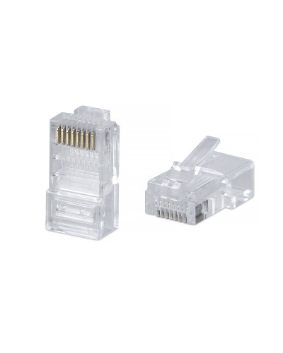 8P8C-C6 (100 шт) (7244c). Разъем RJ-45. CABEUS в Ессентуках