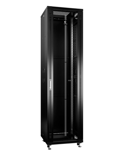 SH-05C-42U60/100-BK (8544c). Шкаф телекоммуникационный 19 напольный 42U. CABEUS в Ессентуках