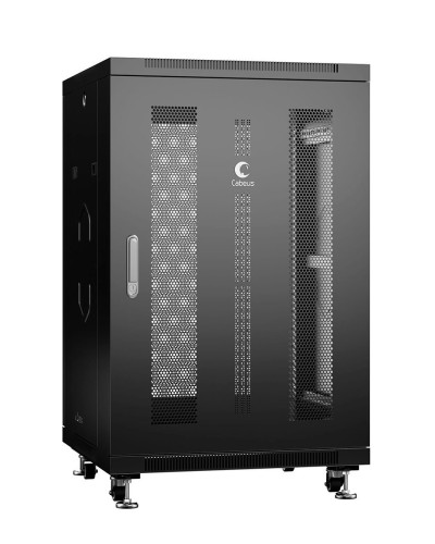 ND-05C-18U60/100-BK (8531c). Шкаф телекоммуникационный 19 напольный 18U. CABEUS в Ессентуках