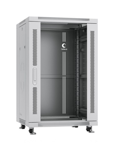 SH-05C-18U60/100 (7228c). Шкаф телекоммуникационный 19 напольный 18U. CABEUS в Ессентуках