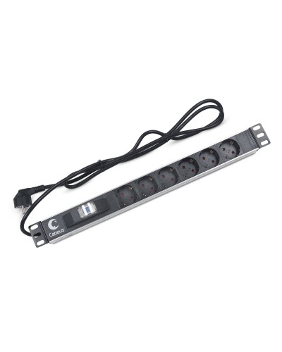 PDU-6P-B-2EU (7292c). Блок розеток 19. CABEUS в Ессентуках