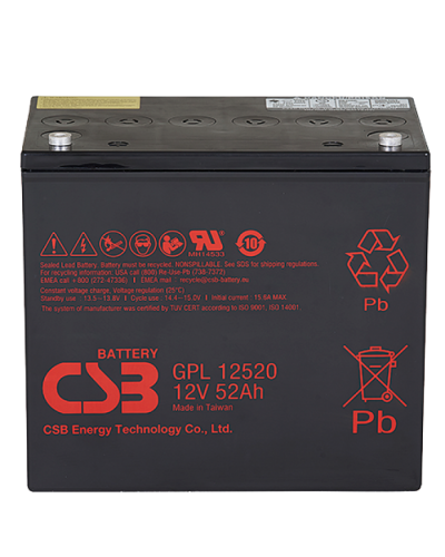CSB GPL 12520. Аккумулятор герметичный свинцово-кислотный. CSB в Ессентуках