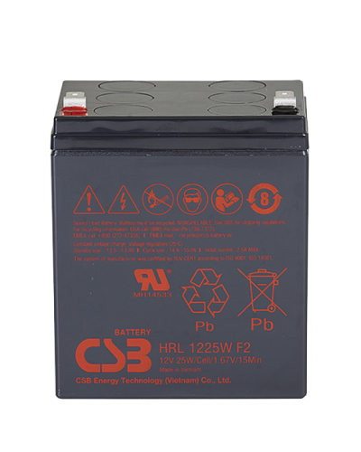 CSB HRL 1225W. Аккумулятор герметичный свинцово-кислотный. CSB в Ессентуках