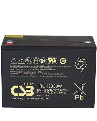CSB HRL 12330W FR. Аккумулятор герметичный свинцово-кислотный. CSB в Ессентуках