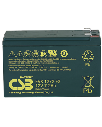 CSB EVX 1272. Аккумулятор герметичный свинцово-кислотный. CSB в Ессентуках