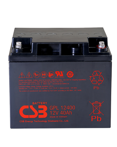 CSB GPL 12400. Аккумулятор герметичный свинцово-кислотный. CSB в Ессентуках
