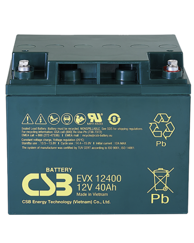 CSB EVX 12400. Аккумулятор герметичный свинцово-кислотный. CSB в Ессентуках