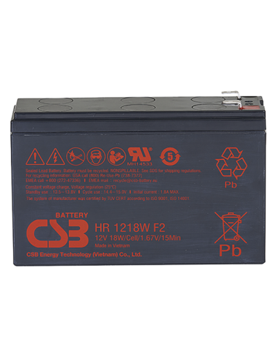 CSB HR 1218W. Аккумулятор герметичный свинцово-кислотный. CSB в Ессентуках