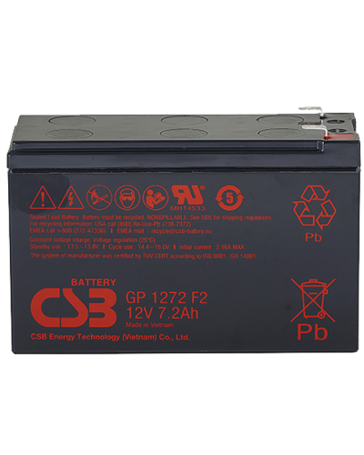 CSB GP 1272 F2. Аккумулятор герметичный свинцово-кислотный. CSB в Ессентуках