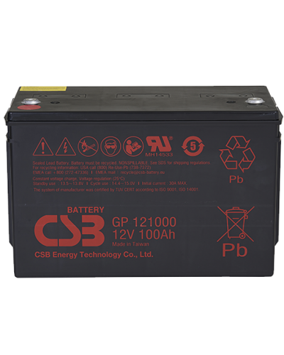 CSB GP 121000. Аккумулятор герметичный свинцово-кислотный. CSB в Ессентуках
