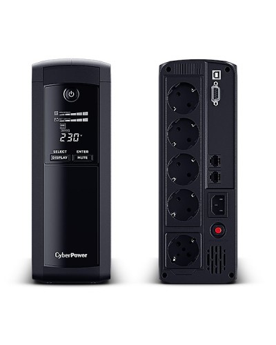 VP1200ELCD. Источник бесперебойного питания. CyberPower в Ессентуках