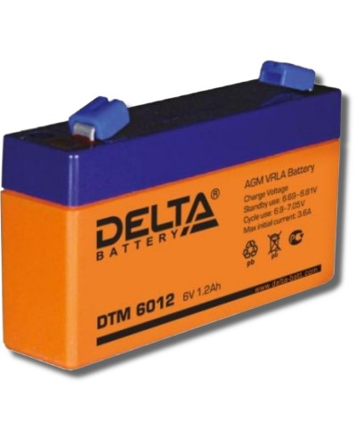 Delta DTM 6012. Аккумулятор герметичный свинцово-кислотный. Delta в Ессентуках