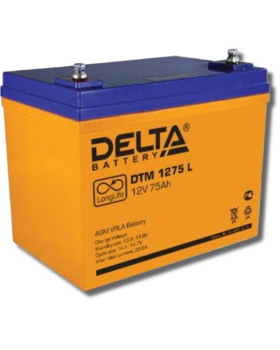 Delta DTM 1275 L. Аккумулятор герметичный свинцово-кислотный. Delta в Ессентуках