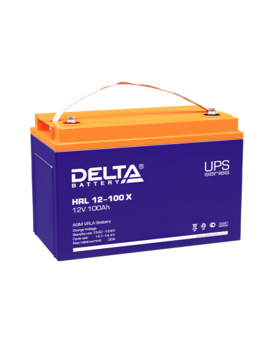 Delta HRL 12-100 X. Аккумулятор герметичный свинцово-кислотный. Delta в Ессентуках