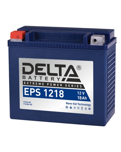 Delta EPS 1218. Аккумулятор герметичный свинцово-кислотный стартерный. Delta в Ессентуках