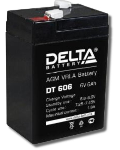 Delta DT 606. Аккумулятор герметичный свинцово-кислотный. Delta в Ессентуках