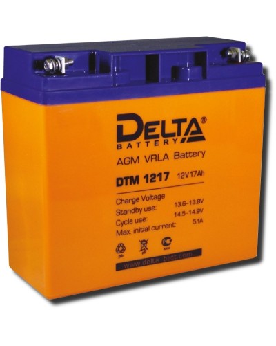 Delta DTM 1217. Аккумулятор герметичный свинцово-кислотный. Delta в Ессентуках