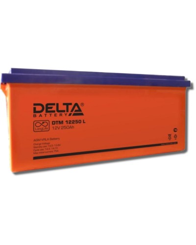 Delta DTM 12250 L. Аккумулятор герметичный свинцово-кислотный. Delta в Ессентуках