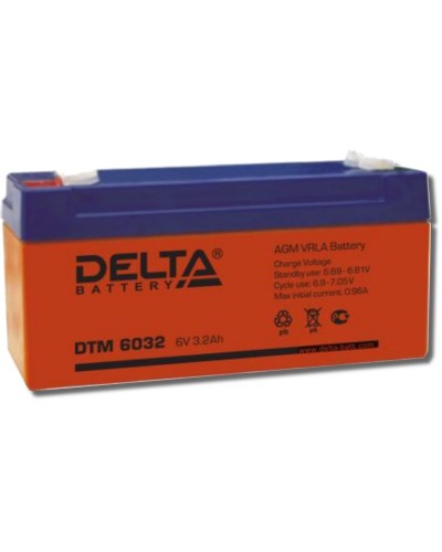 Delta DTM 6032. Аккумулятор герметичный свинцово-кислотный. Delta в Ессентуках
