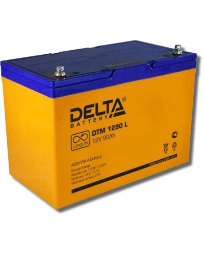 Delta DTM 1290 L. Аккумулятор герметичный свинцово-кислотный. Delta в Ессентуках