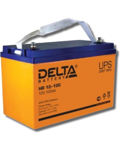 Delta HR 12-100. Аккумулятор герметичный свинцово-кислотный. Delta в Ессентуках